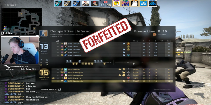 CS:GO - Nyerhettek volna az NA Minor selejtezőn Shroudék, de ők inkább feladták a meccset
