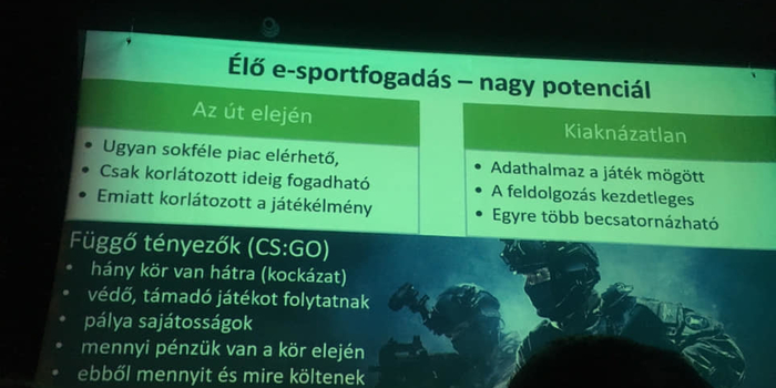Üzlet - Már Magyarországon is közelít egymáshoz a fogadás és az e-sport