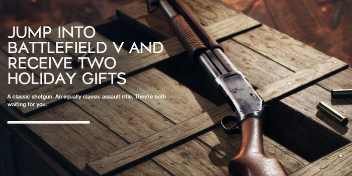 Battlefield 5 - Boldog karácsonyt bakák, két ajándék fegyvert kapunk a DICE-tól!