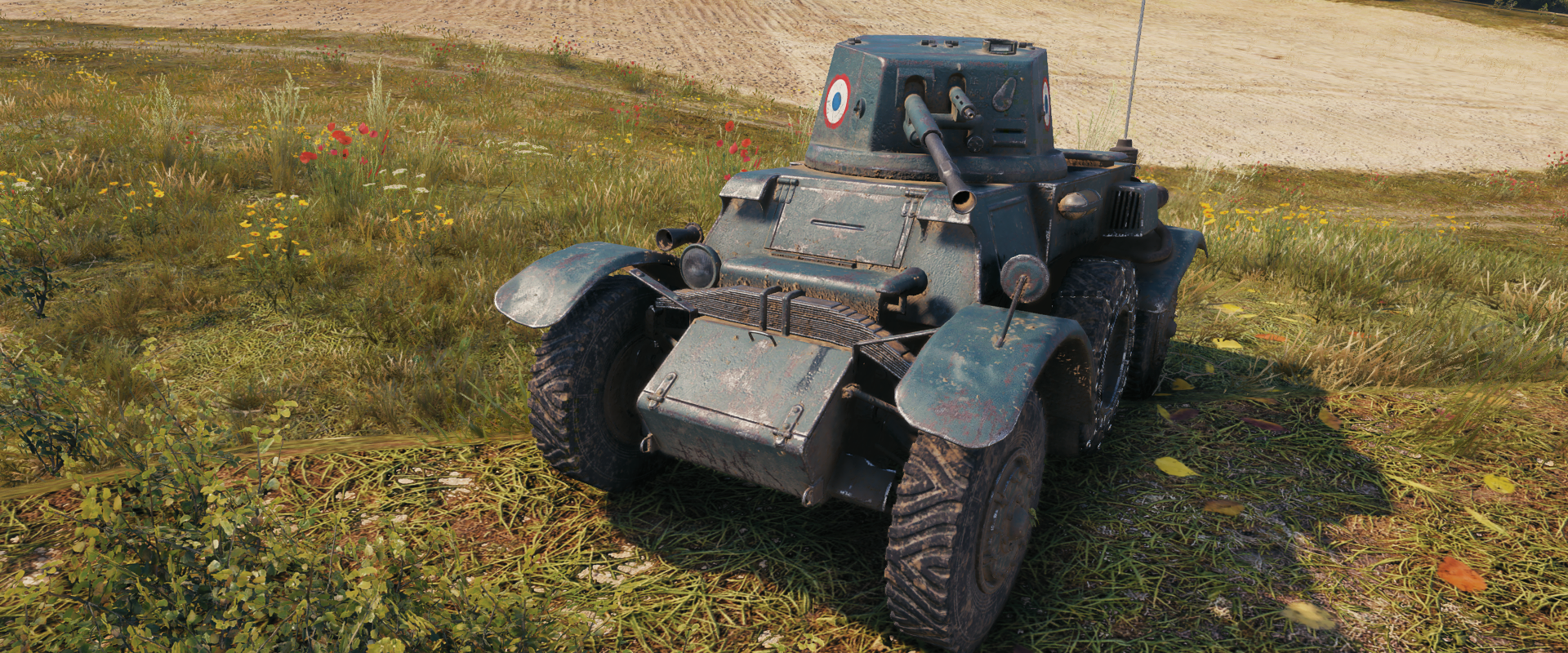 Tier II-es prémium kerekes jármű: AM 39 Gendron-Somua