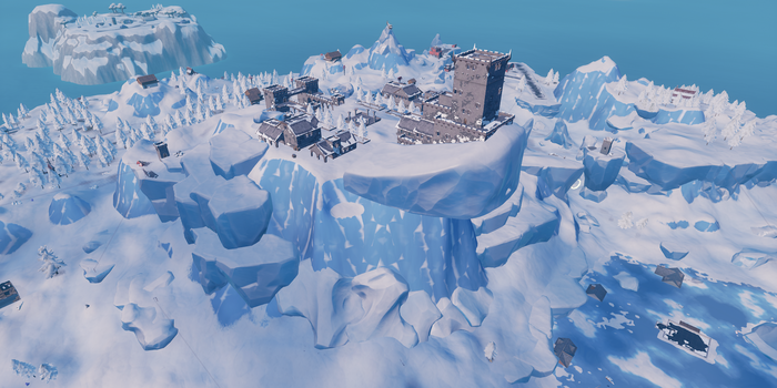 Fortnite - Vészesen olvad a jéghegy, tényleg elönti a víz a pályát?