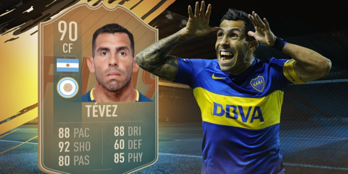 FIFA - Flashback SBC: Tevez visszatért és nem drága, cserébe pimaszul jó kártya