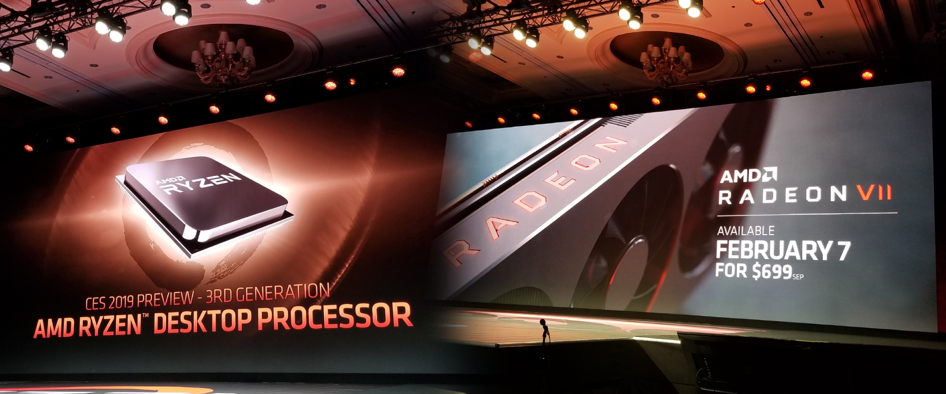 CES AMD: bemutatták a világ első 7 nm-es videokártyáját és az új Ryzen processzorokat