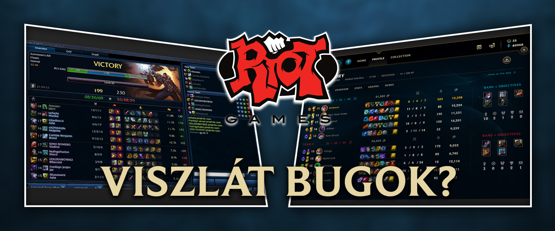 Viszlát lassú, bugos kliens? A Riot külön csapatot állít a kijavítására!