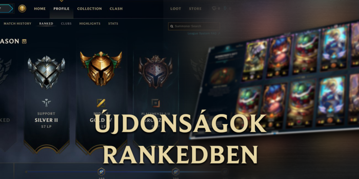 League of Legends - Változik a rangsorolt rendszer a következő frissítésekben