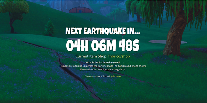 Fortnite - Kiszivárogtak a földrengések időpontjai!