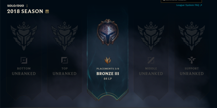 League of Legends - Megeshet, hogy hozzánk már el sem jut a pozíciókra bontott rangsorolt rendszer