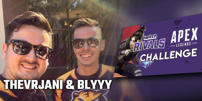 Apex Legends - Majd fél milliót vitt haza bLYYY és TheVRJani az Apex Legends Twitch Rivals-ról!