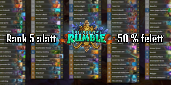 Hearthstone - 50 % felett, észre sem veszed, hogy off-meta paklival játszol: mutatunk öt jó változatot