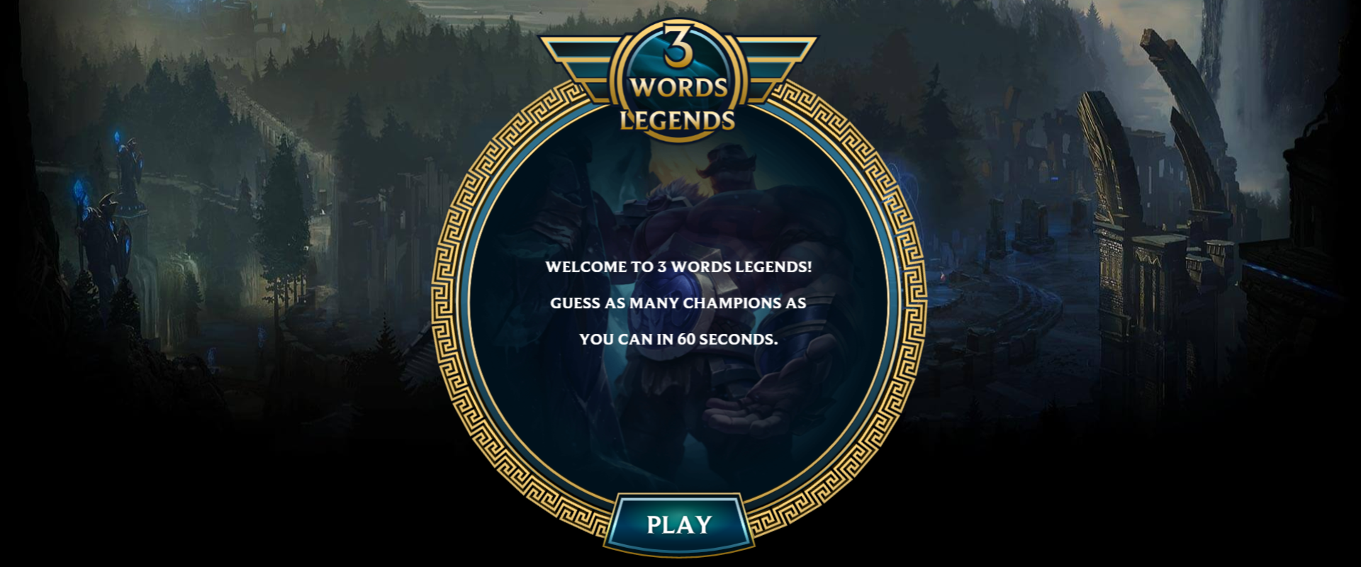 Egy igazán szórakoztató mini játék: 3 Words Legends