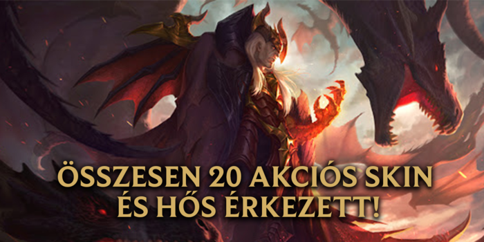 League of Legends - Újabb heti akciók érkeztek a Riottól, 5 hőst és 15 skint szerezhetünk be féláron!