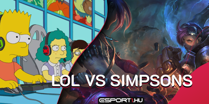 League of Legends - A League of Legends és a Simpsons  összeáll egy rész erejéig!