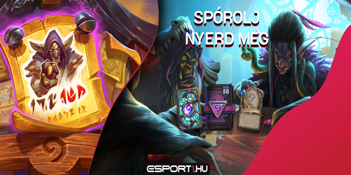 Hearthstone - Vedd meg olcsóbban a Pre-Order csomagokat, vagy nyerd meg őket!