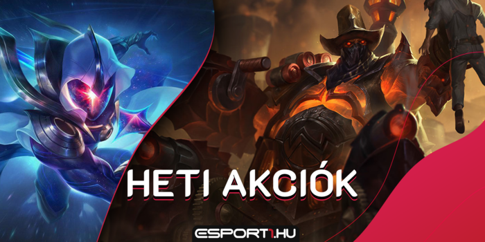 League of Legends - Megérkezett az eheti akciós lista 5 hőssel és 15 hőskinézettel!