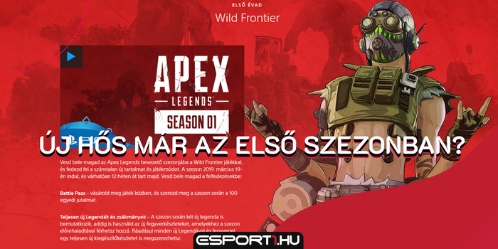 Apex Legends - Már az első szezonban érkezhet az Apex tizedik legendája, Wattson