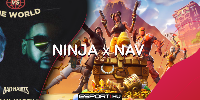 Fortnite - NAV, a híres kanadai rapper Ninja streamjén mutatta meg legújabb albumát