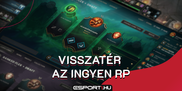League of Legends - Hosszú idő után visszatér az ingyen RP a PBE-re!