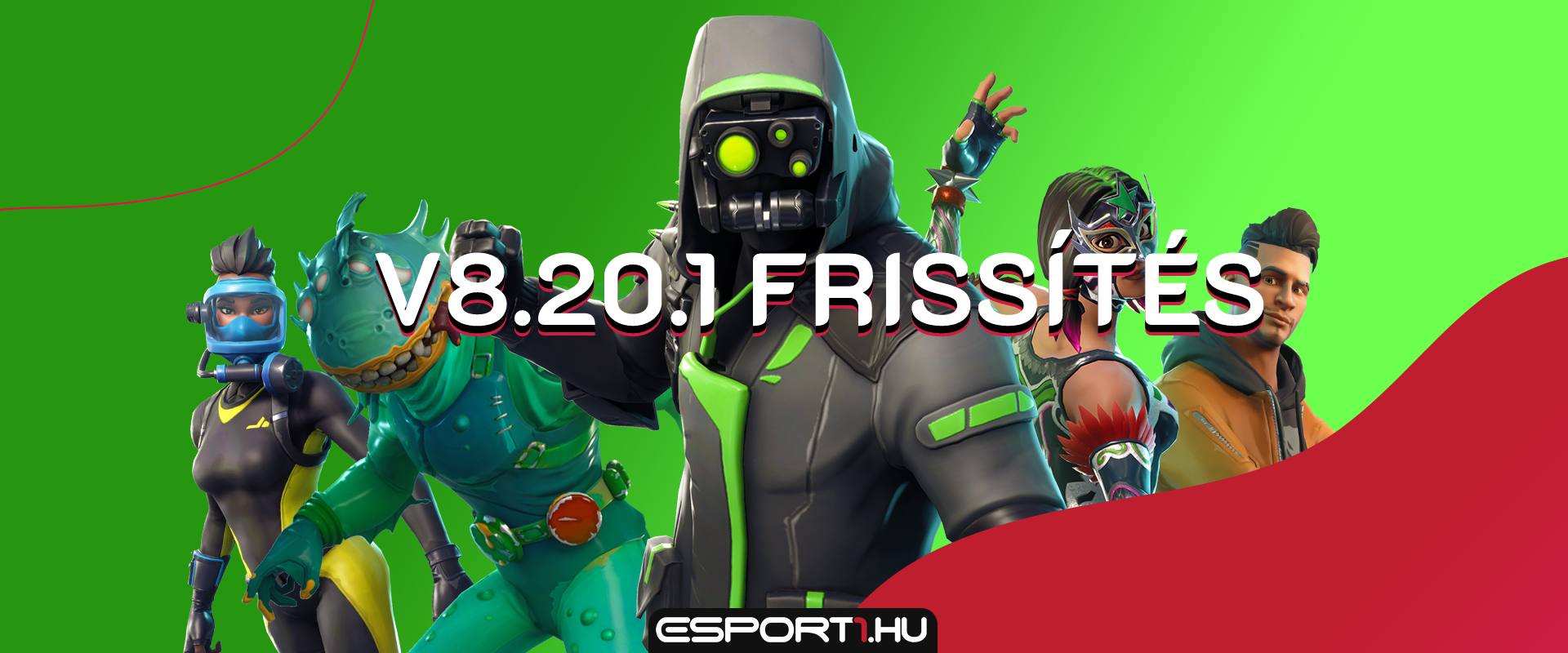 Meglepetés kliens frissítés érkezett a Fortnite-hoz - Patch 8.20.1