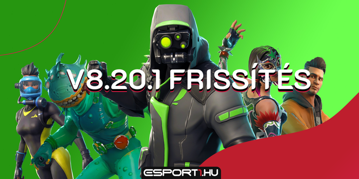 Fortnite - Meglepetés kliens frissítés érkezett a Fortnite-hoz - Patch 8.20.1