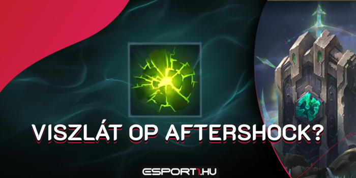 League of Legends - Végre jöhet a megoldás az OP Aftershockra?