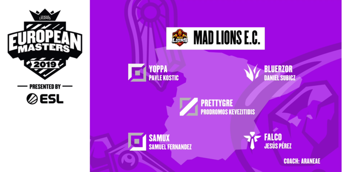 League of Legends - Balszerencsésen indult az EU Masters bluerzoréknak, de még nincs minden veszve