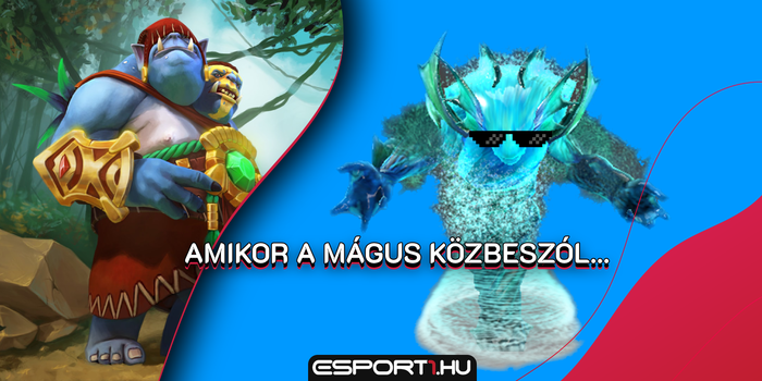 Dota2 - Morph, Ogre és Rubick triója egy vicces hibát idézhet elő