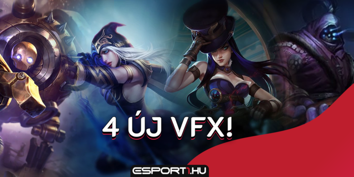 League of Legends - Négy elavult karakter is új külsőt kap: Ashe, Blitzcrank, Caitlyn és Jax!