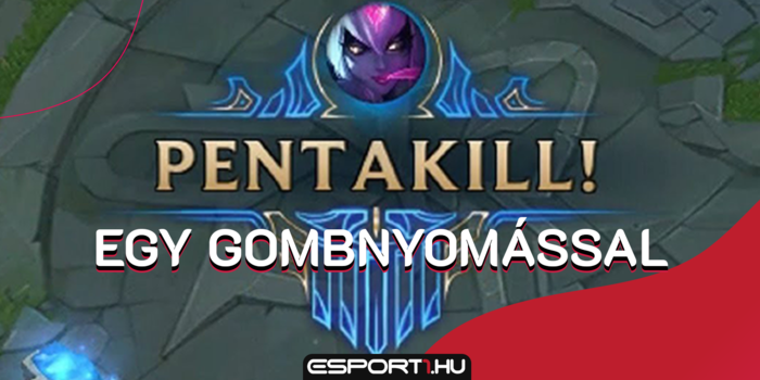 League of Legends - Pentakill egy gombnyomással? Ilyet se gyakran látni!- videó