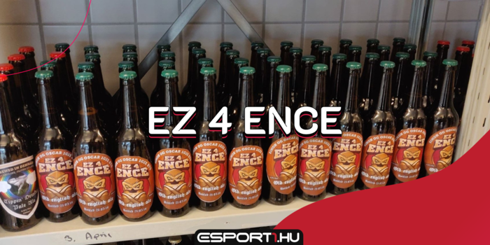 CS:GO - Sosem ér véget az ENCE őrület - Tetkó után most sör márkát csináltak a finn csapatból