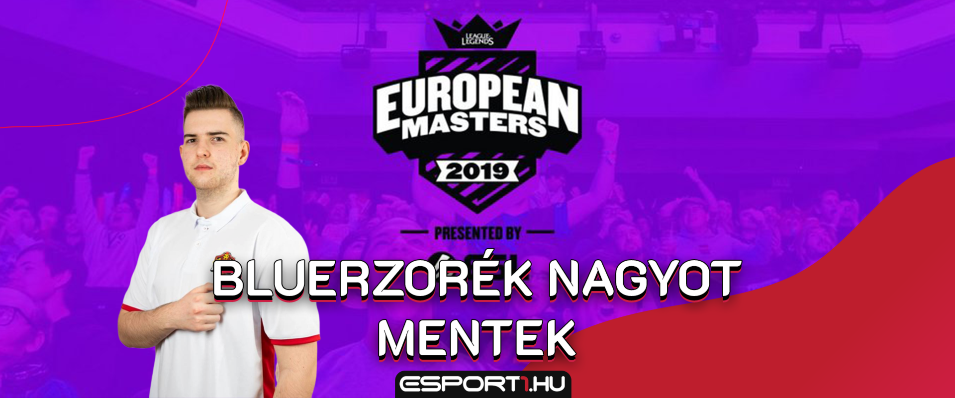 Az eddigi legjobb magyar eredményt érte el bluerzor az EU Masters-en!
