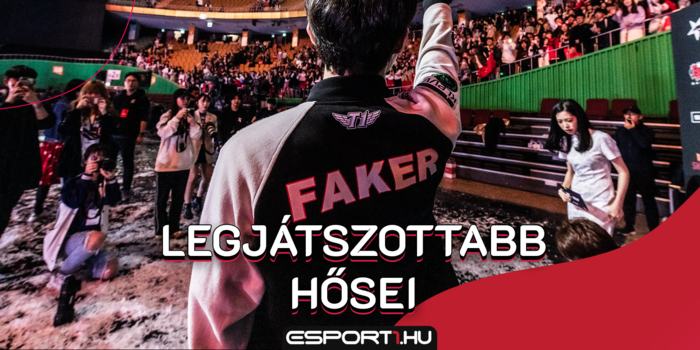 League of Legends - Mely hősöket játszotta a legtöbbet Faker eddigi karrierje alatt?