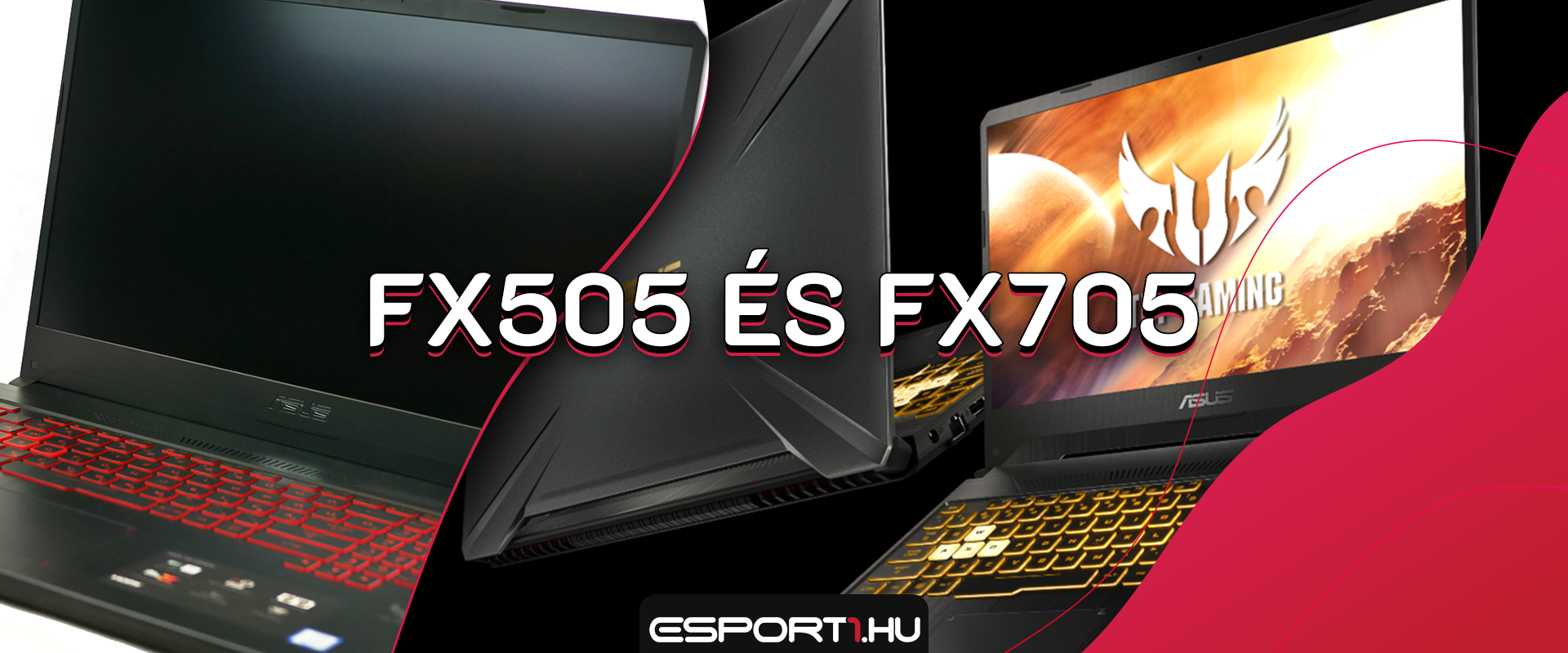 Bemutatkozott két új TUF laptop, itt az FX505 és az FX705