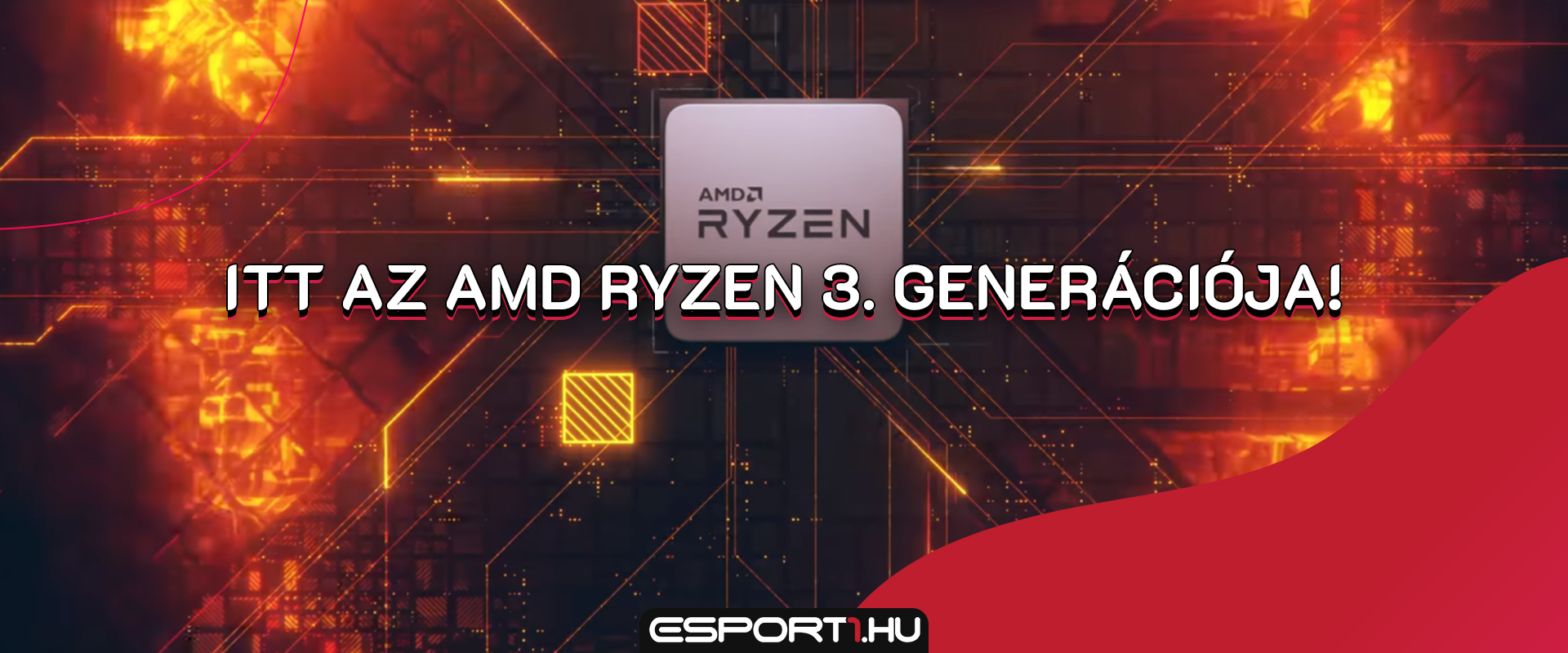 Először a világon 12 maggal támad az AMD Ryzen 9 3900X gaming processzor!