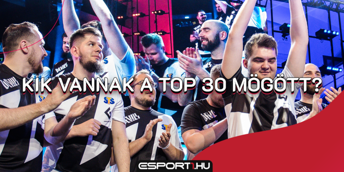 CS:GO - HLTV ranglista top 50 - Kik állnak közvetlenül a legjobb 30 mögött?