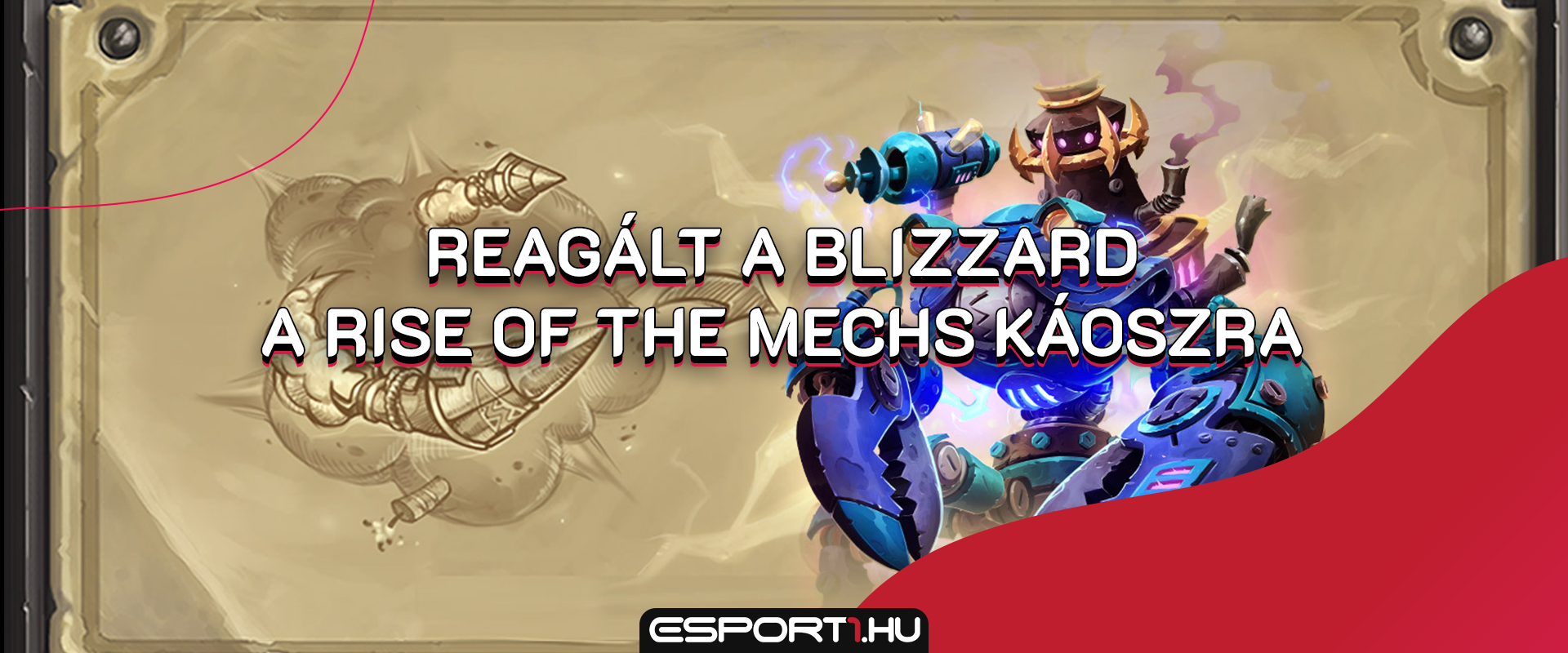 Rise of the Mechs: káosz gépen és mobilon, reagált a Blizzard