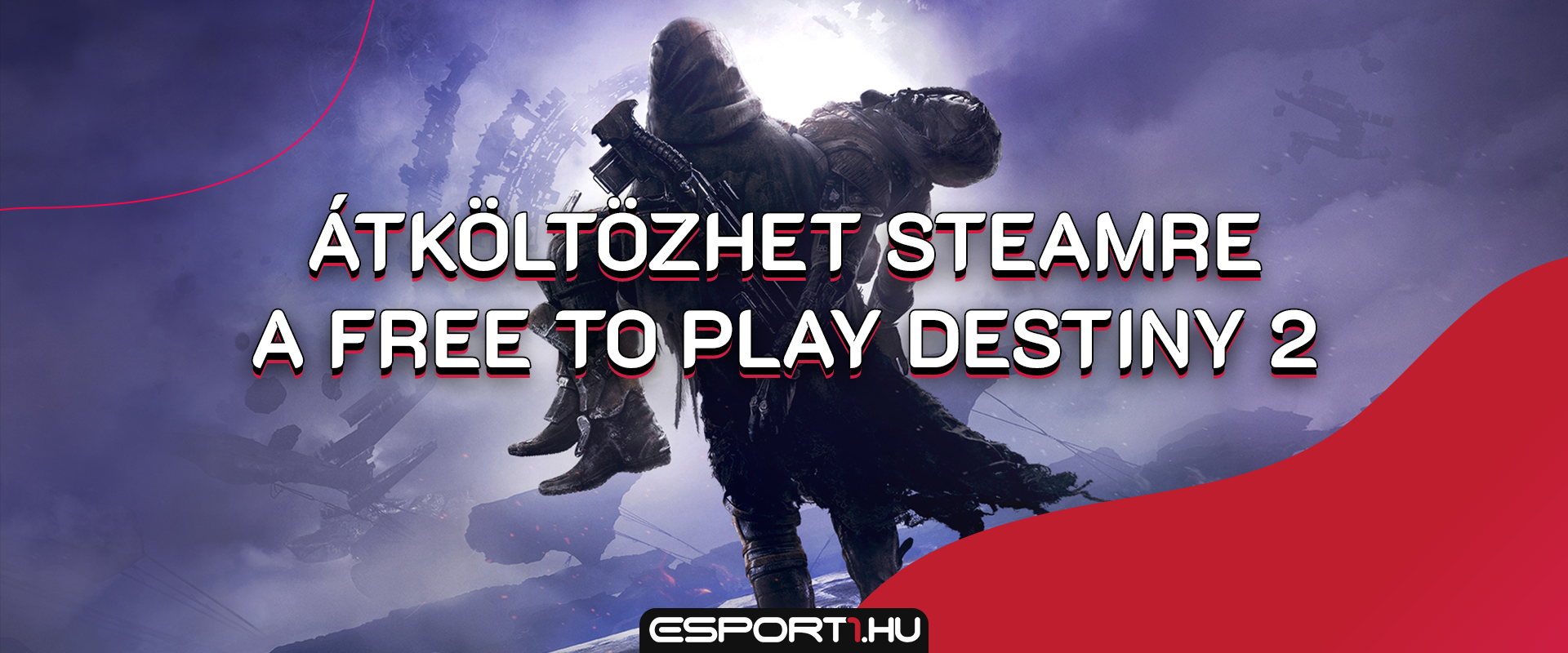 Új néven, free-to-play címként érkezhet a Destiny 2 Steamre!