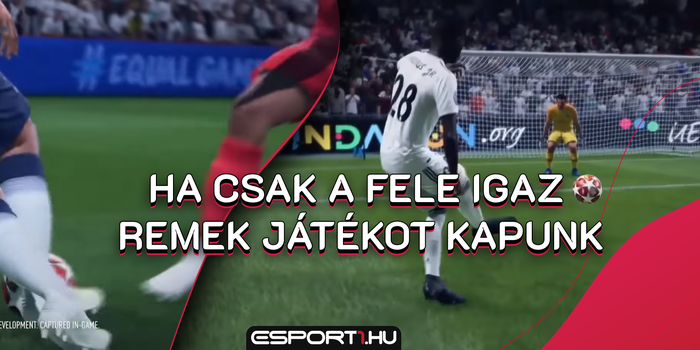 FIFA - FIFA20: Három területen alaposan megváltozik a gameplay az ígéret szerint