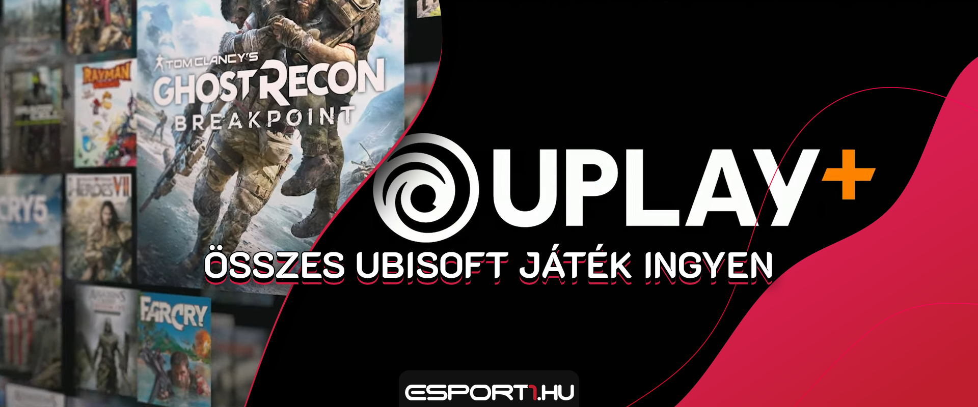 Egy hónapig ingyen játszhatunk az összes Ubisoft játékkal!