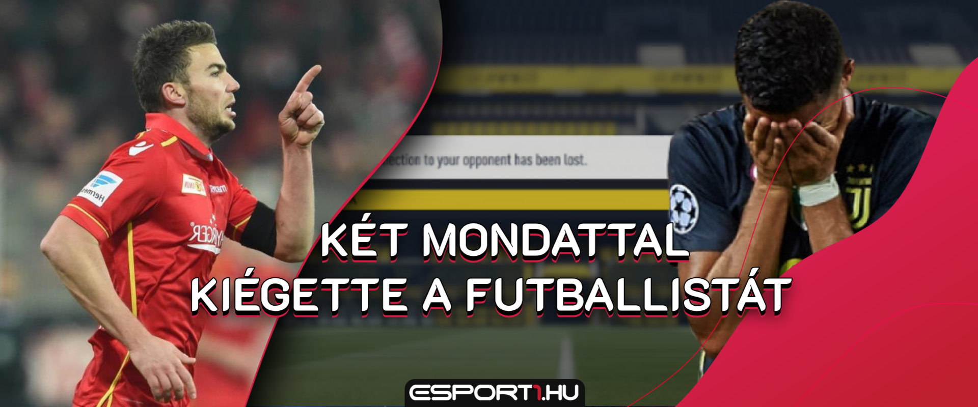 FIFA-ban kikapott és oltani kezdte ellenfelét egy labdarúgó!