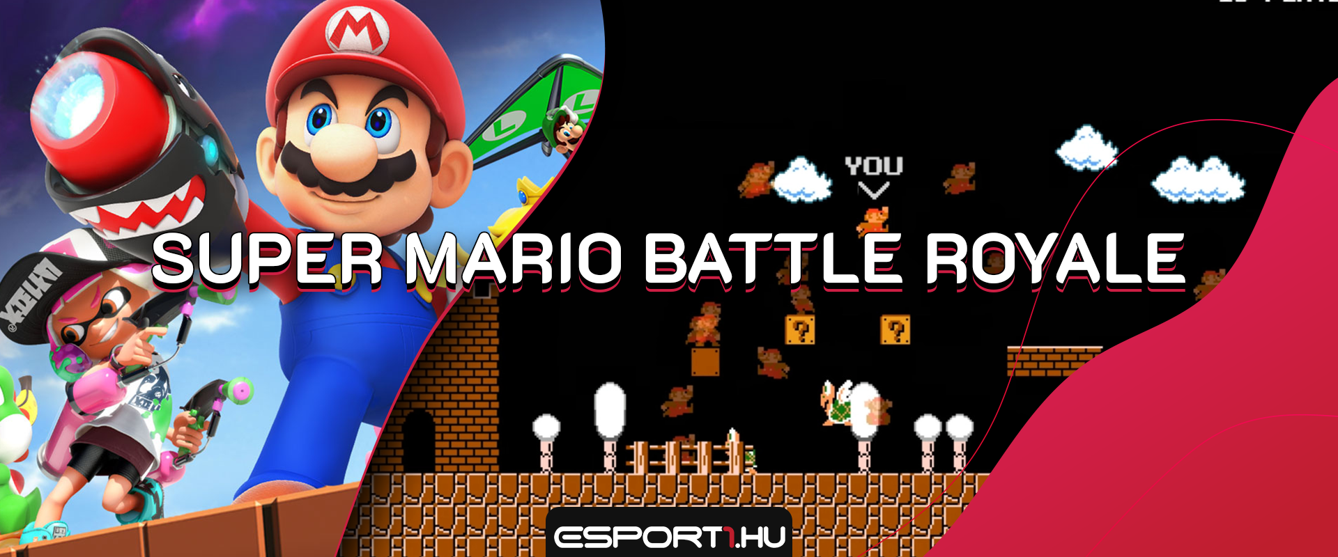 Itt van a teljesen ingyenes Super Mario Battle Royale!