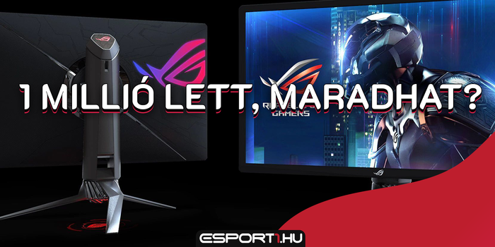 Hardver - Már előrendelhető az 1 milliós gamer monitor!