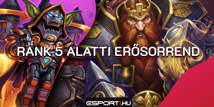 Hearthstone - Rank 5 alatt Warrior uralom van az összes szerveren!