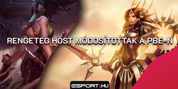 League of Legends - Több, mint egy tucat hőst változtattak a PBE-n!