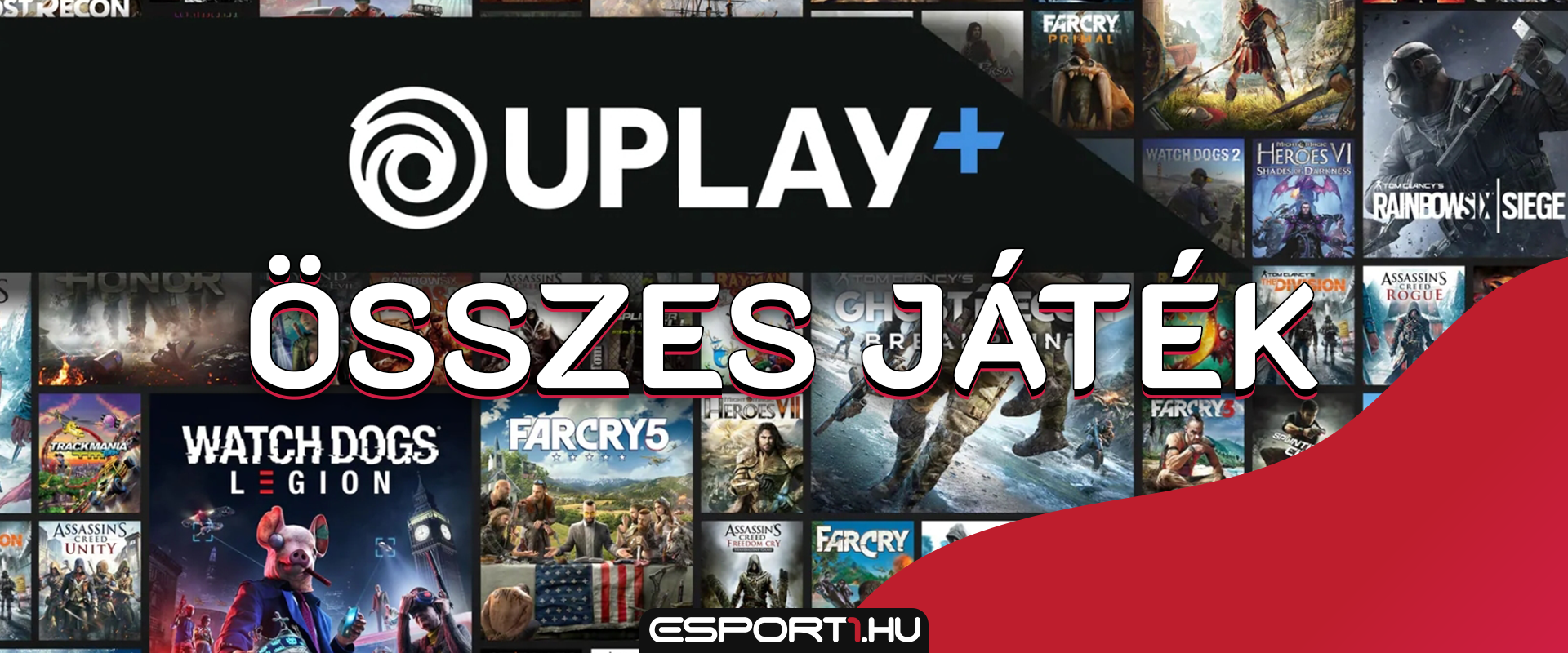 Több, mint 100 játékkal érkezik az első hónapban ingyenes Uplay+, itt a teljes lista!