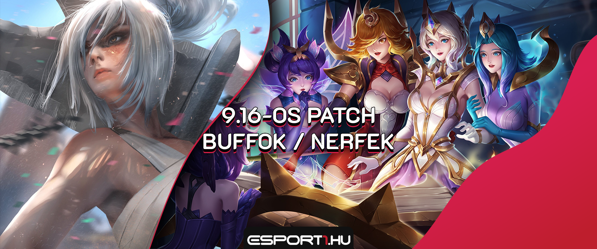 Ismét buffolják a Lux supportot, míg Riven megkapja a gyengítését a 9.16-ban!