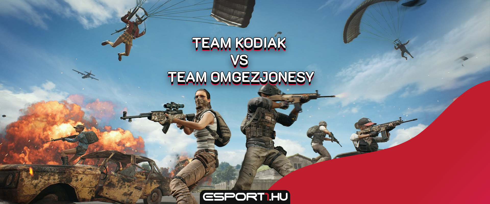 Jövő héten összecsap a Team Kodiak vs Team Omgezjonesy PUBG platoon módban!