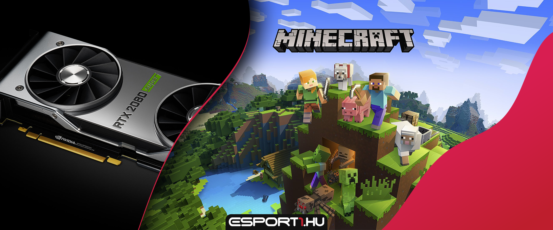 Hivatalos RTX támogatást kap PC-n a Minecraft!