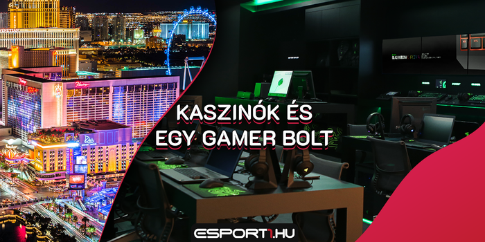 Üzlet - Nyerj a kaszinóban, majd vásárolj be gamer cuccokból a szomszéd üzletben!