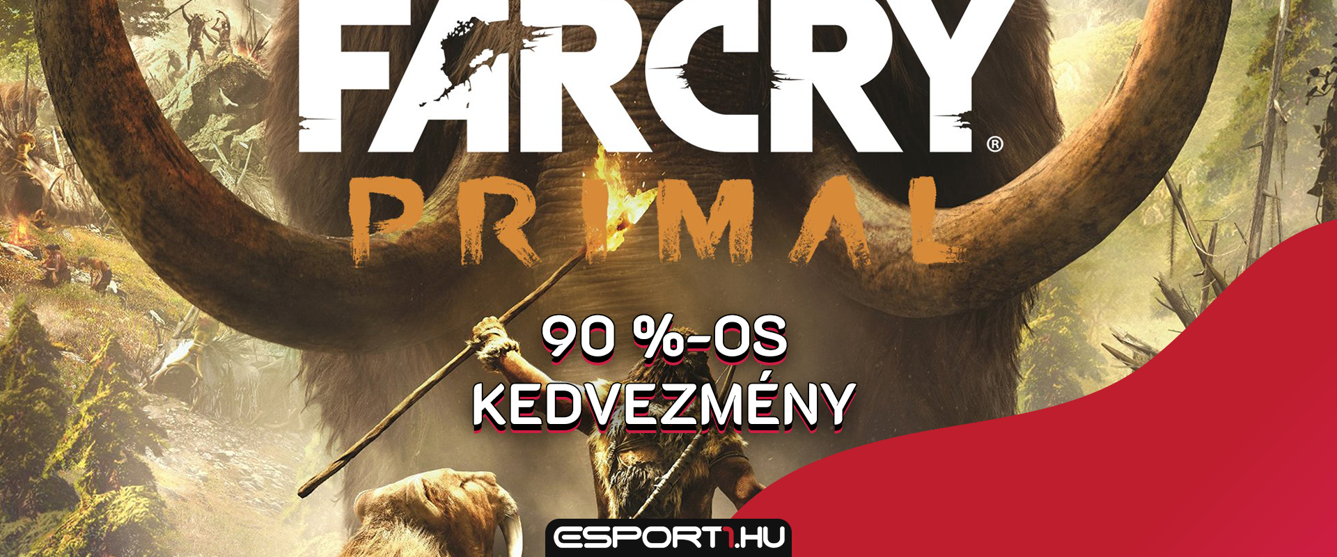 Húzd be óriási kedvezménnyel a Far Cry Primalt összes kiegészítőjével!