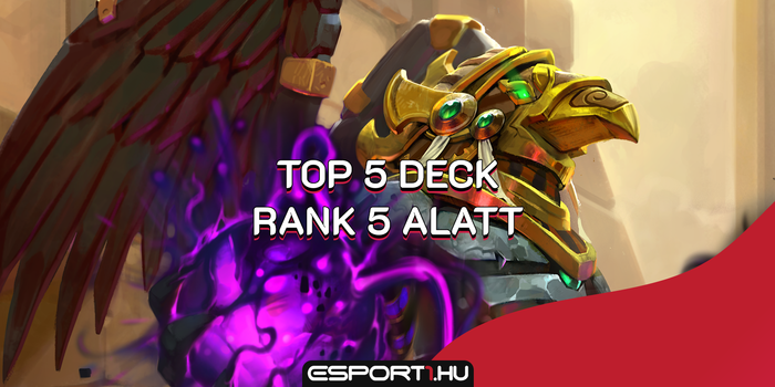 Hearthstone - Legjobb deckek Rank 5 alatt: Paladintól a Warlockig